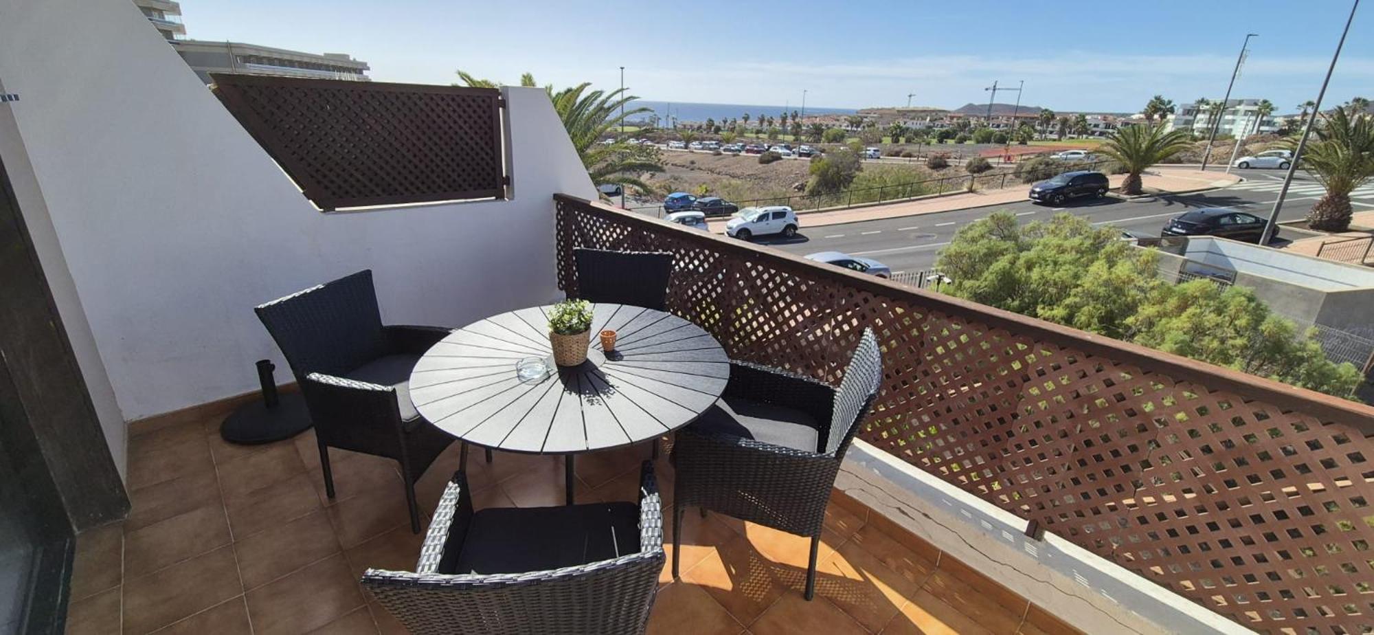 شقة Sweet Escape In Golf Del Sur, Ah332 With Heated Pool And Ocean View سان ميغيل ذي أبونا المظهر الخارجي الصورة